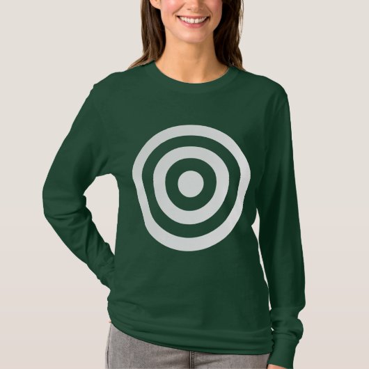 T-shirt Cercles concentrés (Devant)