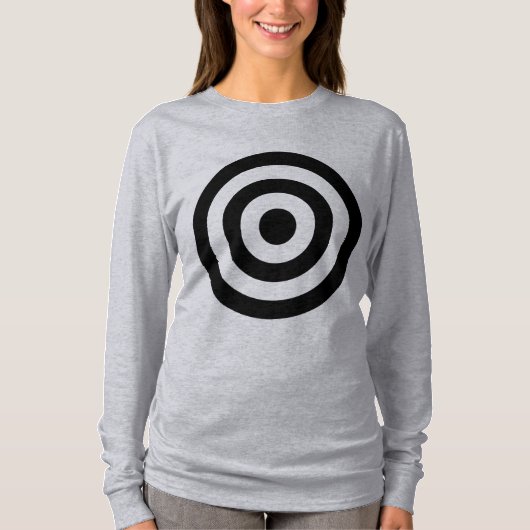 T-shirt Cercles concentriques (Devant)