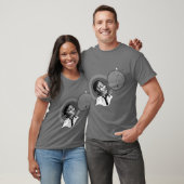 T-shirt Cercles de Bechet - de BW foncés (Unisexe)