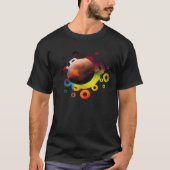 T-shirt Cercles De Couleur (Devant)