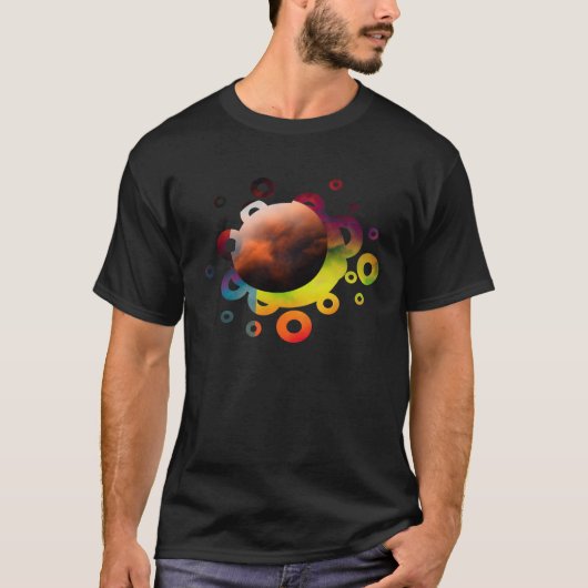 T-shirt Cercles De Couleur (Devant)