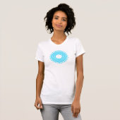 T-shirt Cercles et étoiles concentrés (Devant entier)