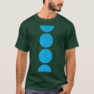 T-shirt Cercles géométriques, demi-cycles Formes, géométri