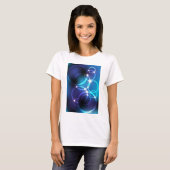 T-shirt Cercles rougeoyants (Devant entier)
