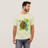 T-shirt Cercles Scooby-Doo SD Badge (Devant entier)