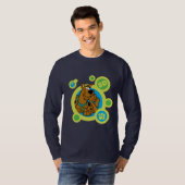 T-shirt Cercles Scooby-Doo SD Badge (Devant entier)