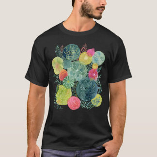 T-shirt Cercles succulents