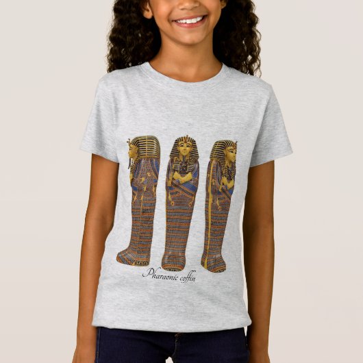 T-shirt cercueil pharaonique (Devant)