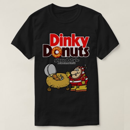 T-shirt Céréales de Donuts Dinky (Design devant)