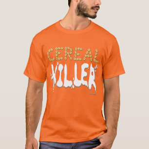 T-shirt Céréales Killer Funny Petit-déjeuner Céréales