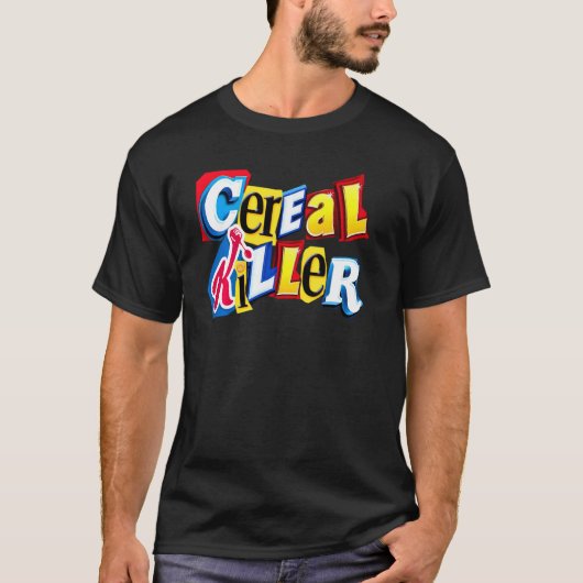 T-shirt Céréales Killer Graphic Pour Les Amateurs De Céréa (Devant)