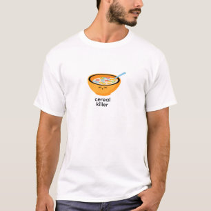 T-shirt Céréales Killer Mens Food Pun True Crime