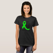 T-shirt Cérébral Palsy Conscience Son Combat Est Mon Bra D (Devant entier)