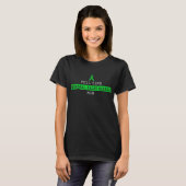 T-shirt Cérébral Palsy CP Sensibilisation à temps plein ma (Devant entier)