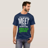 T-shirt Cérébral Palsy CP Sensibilisation Birth Warrith (Devant entier)