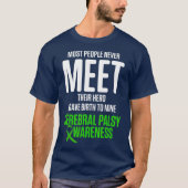 T-shirt Cérébral Palsy CP Sensibilisation Birth Warrith (Devant)