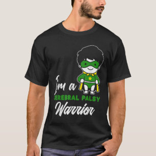 T-shirt Cérébral Palsy Warrior Cp Hero Cérébral Palsy Awar