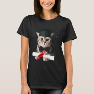 T-shirt Cérémonie de remise des diplômes de chat birman Ca