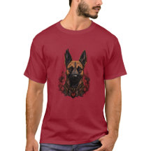 Cérémonie Malinois belge avec guerrier Attire