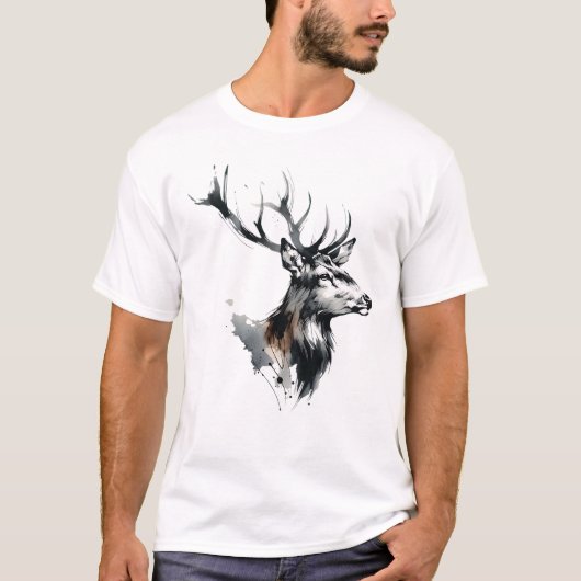 T-shirt Cerf (Devant)
