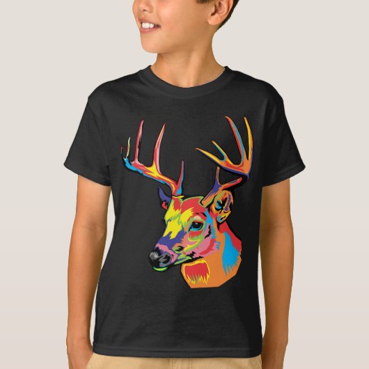 T-shirt cerf (Devant)