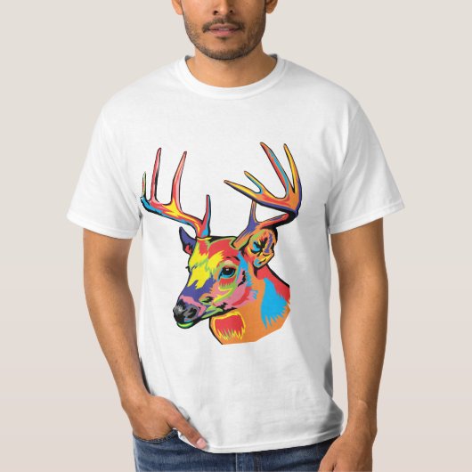 T-shirt cerf (Devant)