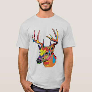 T-shirt cerf