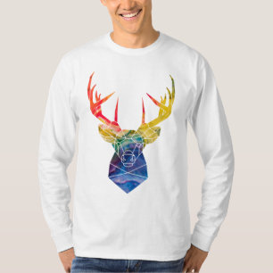 T-shirt Cerf aquarelle