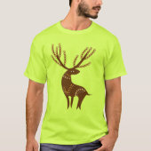 T-shirt Cerf Brown (Devant)