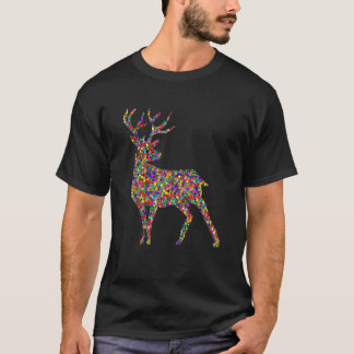 T-shirt Cerf chevreuils chevreuils chevreuils chevreuils