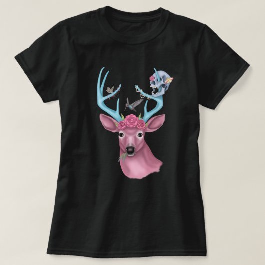 T-shirt Cerf chic (Design devant)