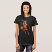 T-shirt Cerf de basket (Devant entier)