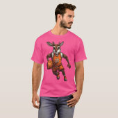 T-shirt Cerf de basket (Devant entier)