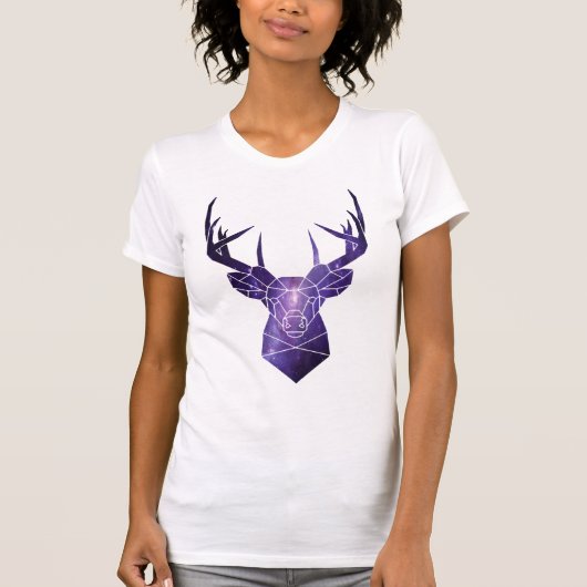 T-shirt Cerf de Galaxie (Devant)