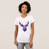 T-shirt Cerf de Galaxie (Devant entier)