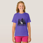 T-shirt Cerf de la Forêt Noire (Devant entier)