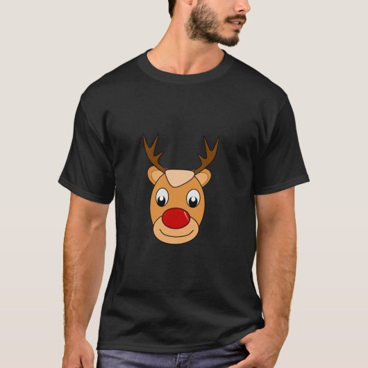 T-shirt Cerf de Noël (Devant)