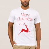 T-shirt Cerf de Noël (Devant)