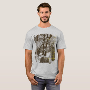 T-shirt Cerf de Virginie,  Bucks en Alerte,