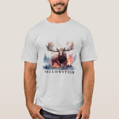 T-Shirt Cerf de Yellowstone (Devant)