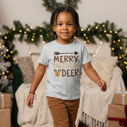 T-shirt Cerf Joyeux Noël