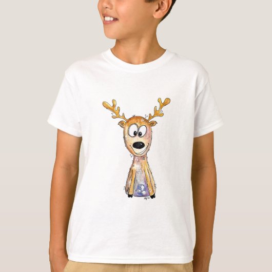 T-shirt Cerf mignon (Devant)