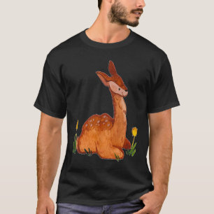 T-shirt Cerf mignon bébé Faon amusant Symbole de pureté et