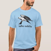 T-shirt Cerf-volant à queue avale (Devant)