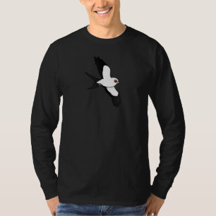 T-shirt cerf-volant Hirondelle-coupé la queue en vol