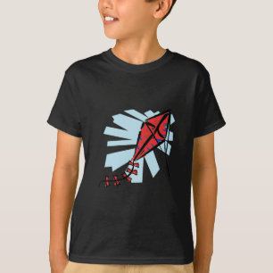 T-shirt Cerf-volant rouge