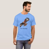 T-shirt Cerf-volant rouge (Devant entier)