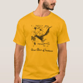 T-shirt Cerfs communs de géant de Lascaux (Devant)