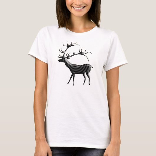 T-shirt Cerfs communs de Lascaux (Devant)