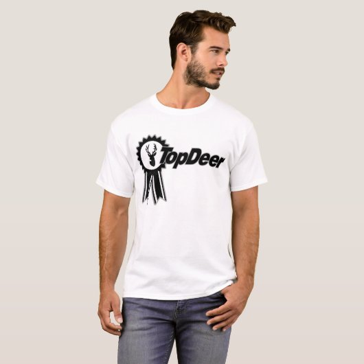 T-shirt Cerfs communs supérieurs (Devant entier)